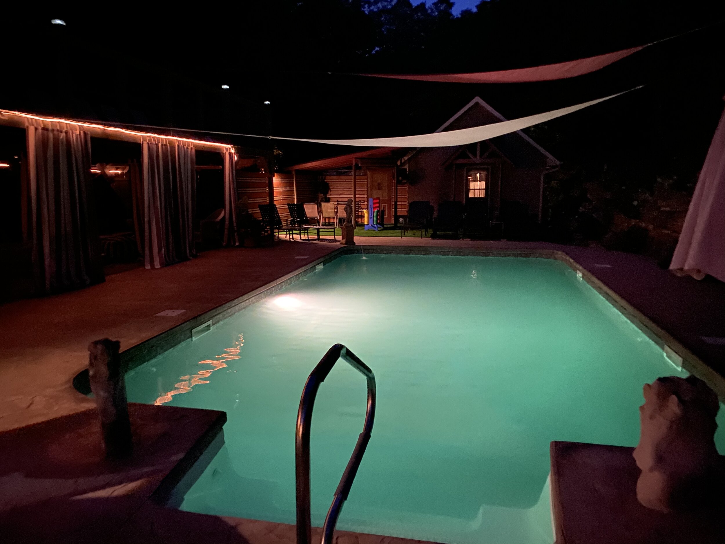 The Pool at Night